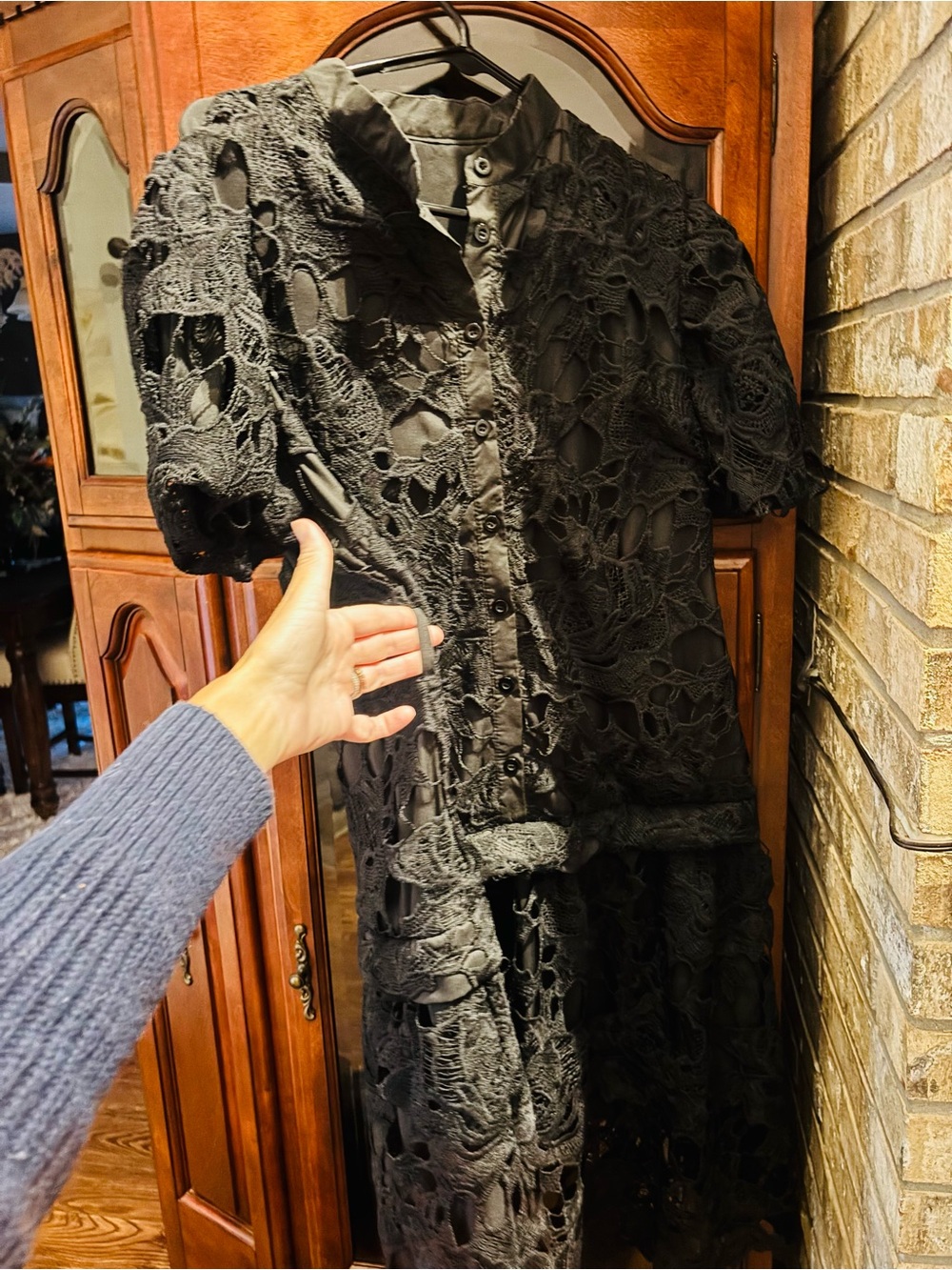 Black Lace Dress